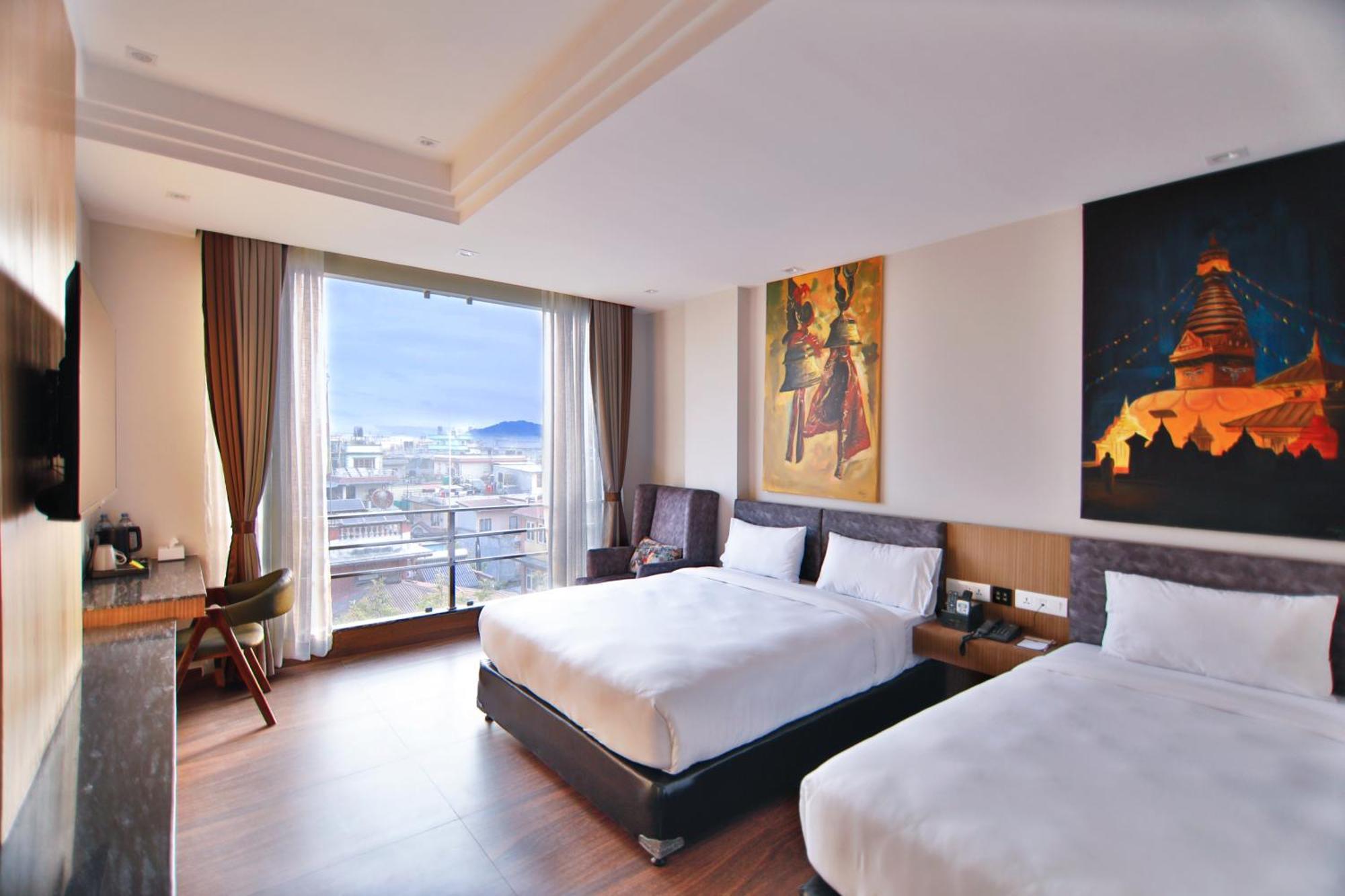 Lakhey Hotel กาฐมาณฑุ ภายนอก รูปภาพ