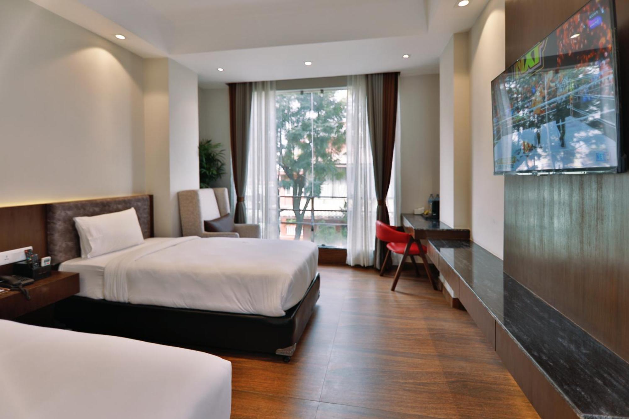 Lakhey Hotel กาฐมาณฑุ ภายนอก รูปภาพ