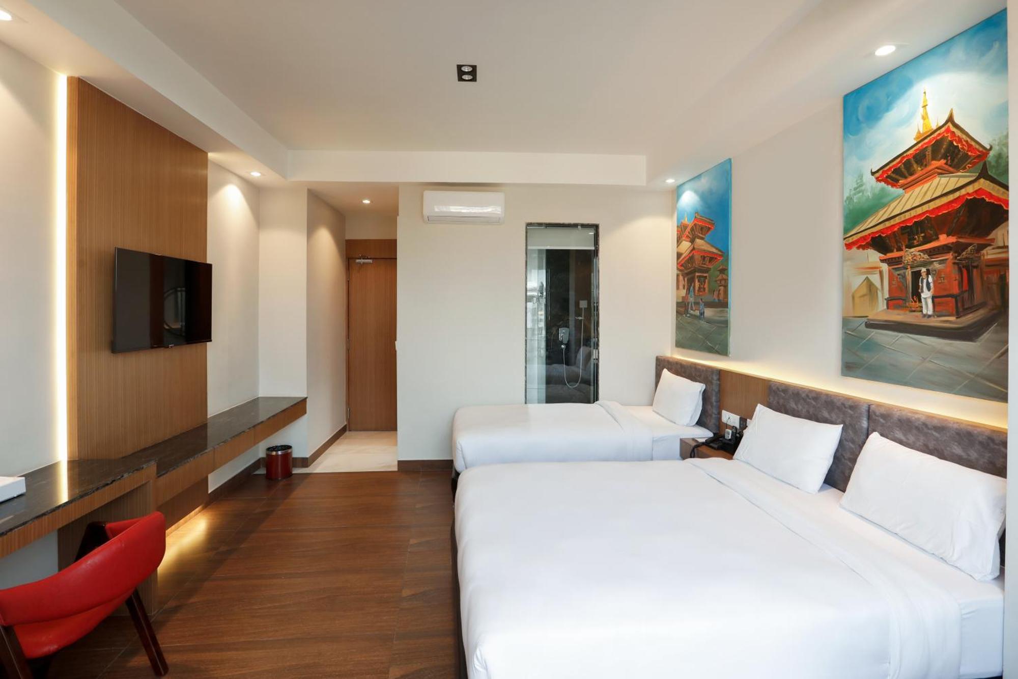 Lakhey Hotel กาฐมาณฑุ ภายนอก รูปภาพ