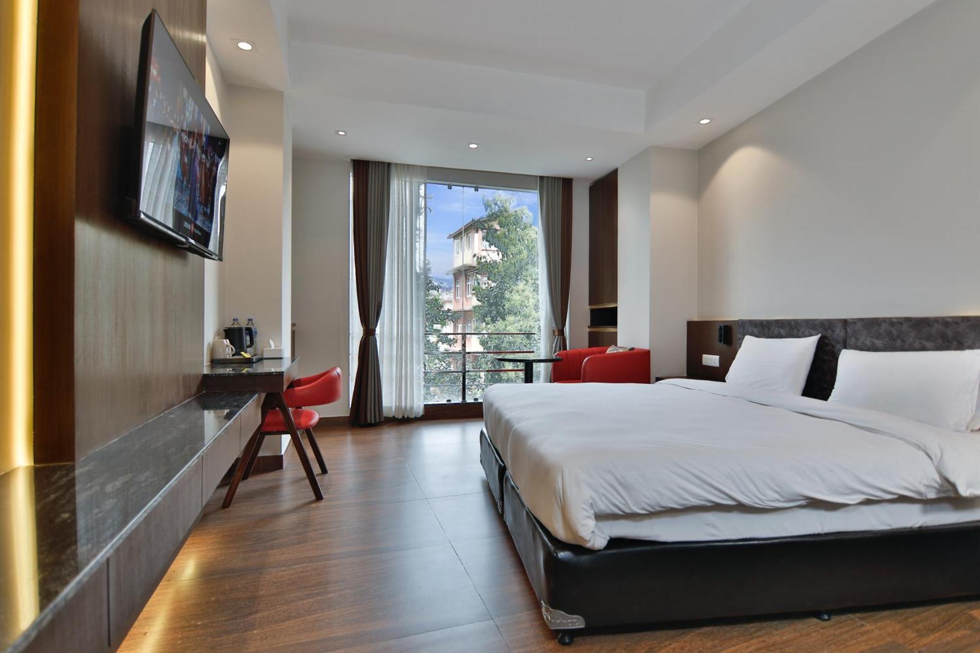 Lakhey Hotel กาฐมาณฑุ ภายนอก รูปภาพ
